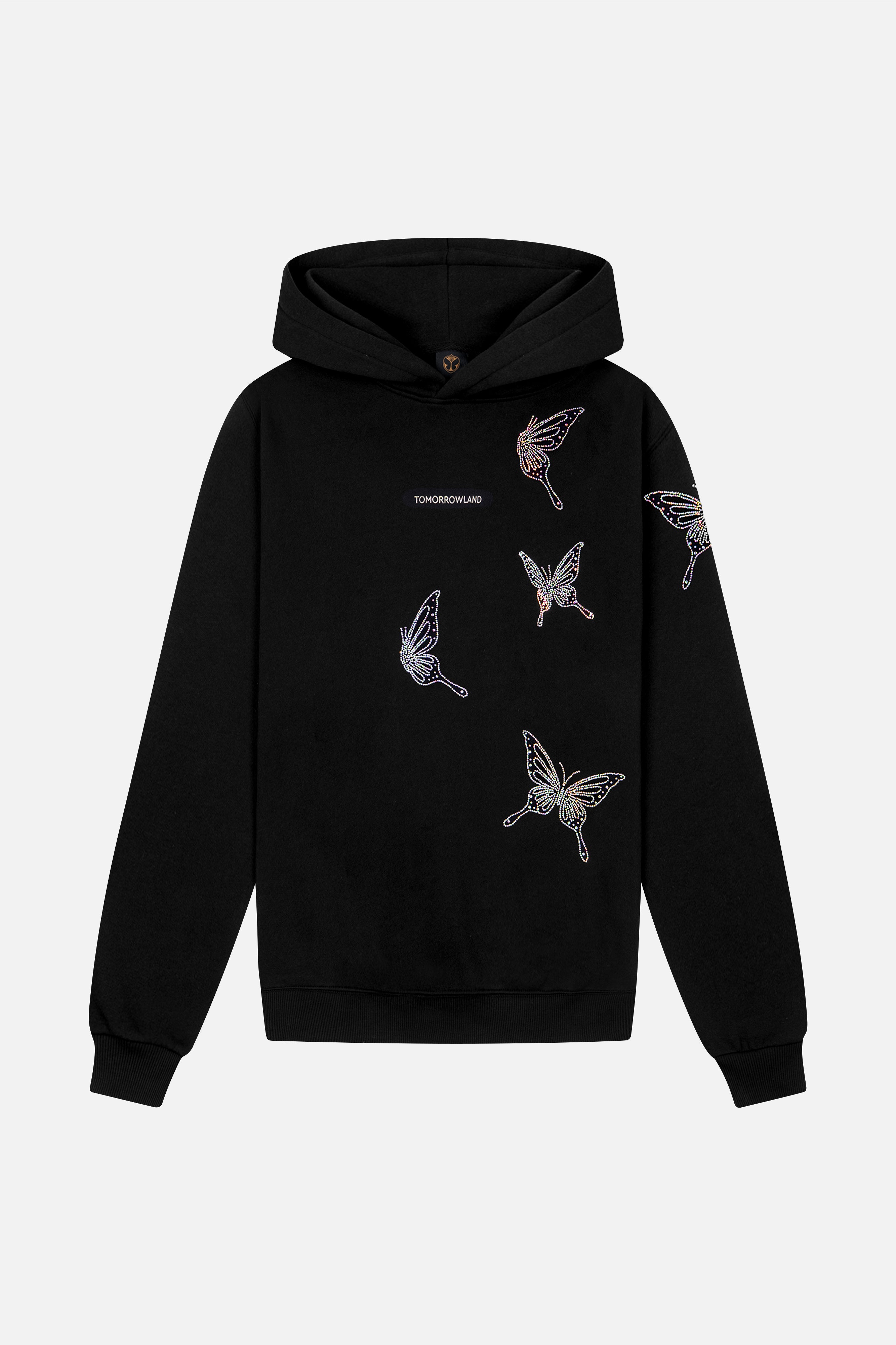 BUTTERFLY SPARKLE HOODIE WOMEN - 1