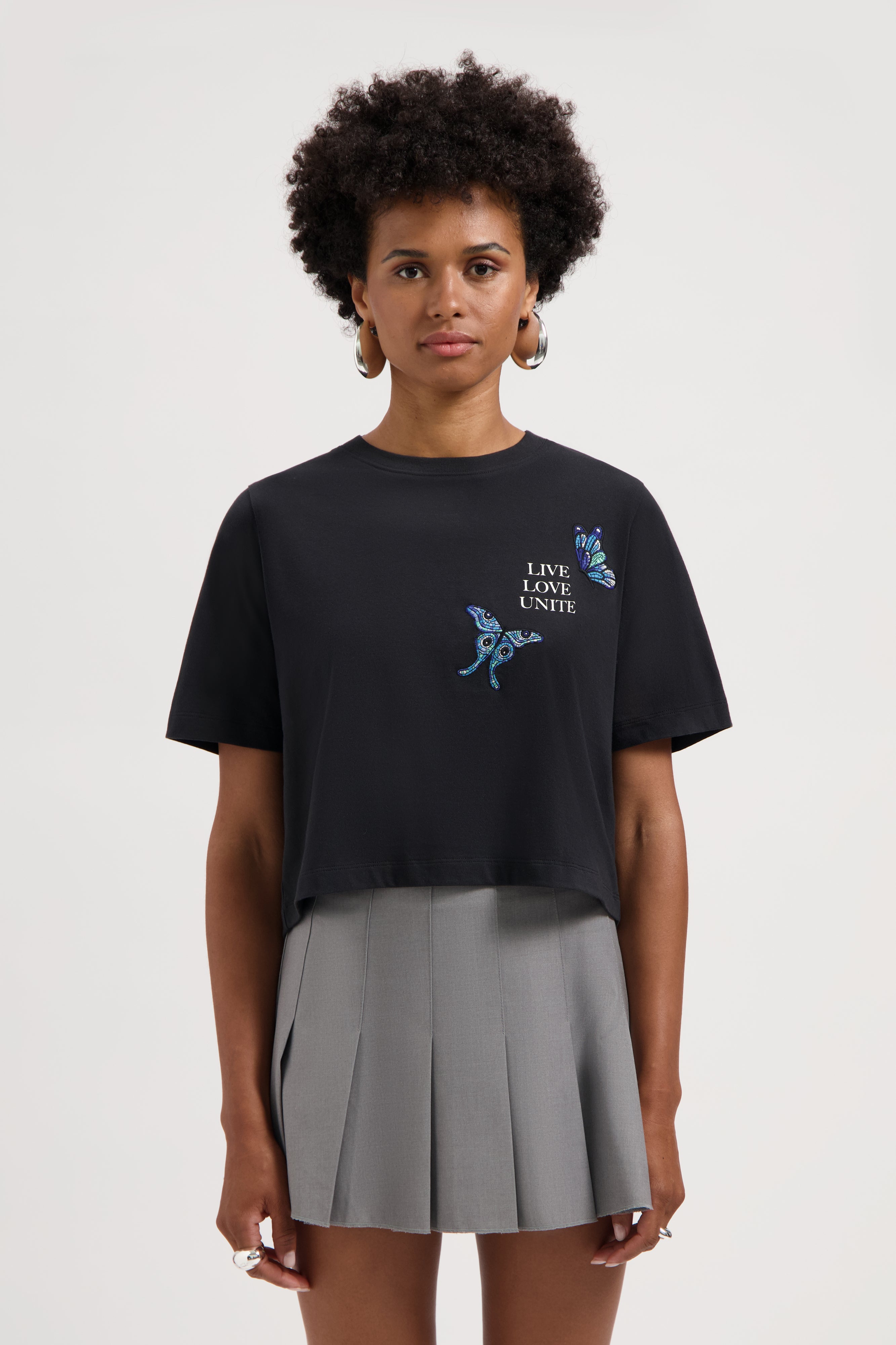 STAIRWAY BUTTERFLY T-SHIRT WOMEN - 5