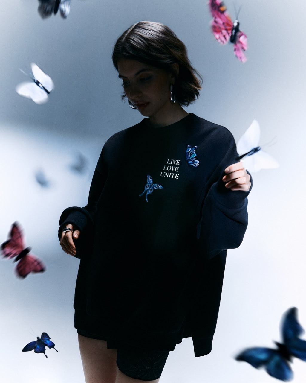 STAIRWAY BUTTERFLY SWEATSHIRT WOMEN - 3