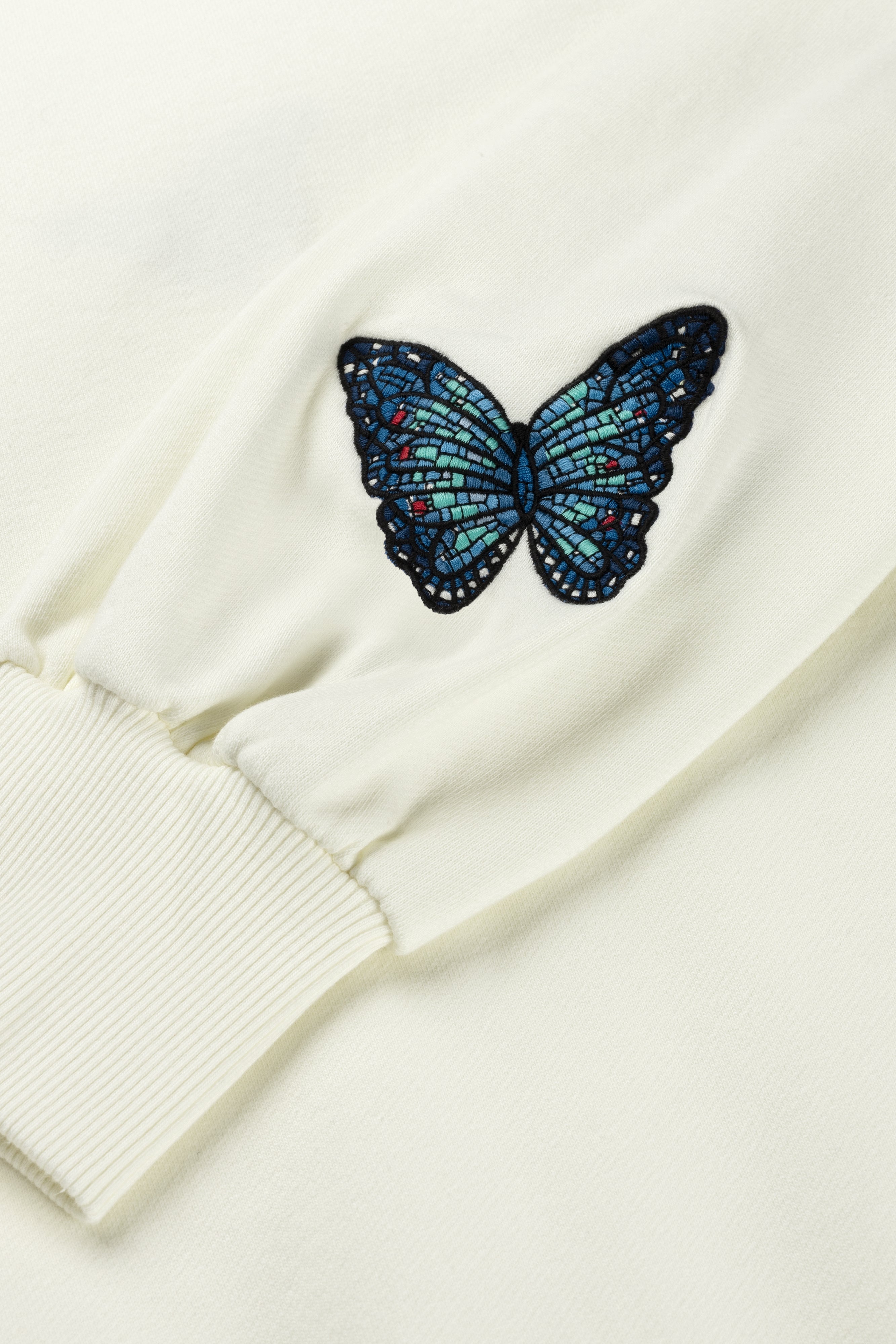 STAIRWAY BUTTERFLY SWEATSHIRT WOMEN - 5