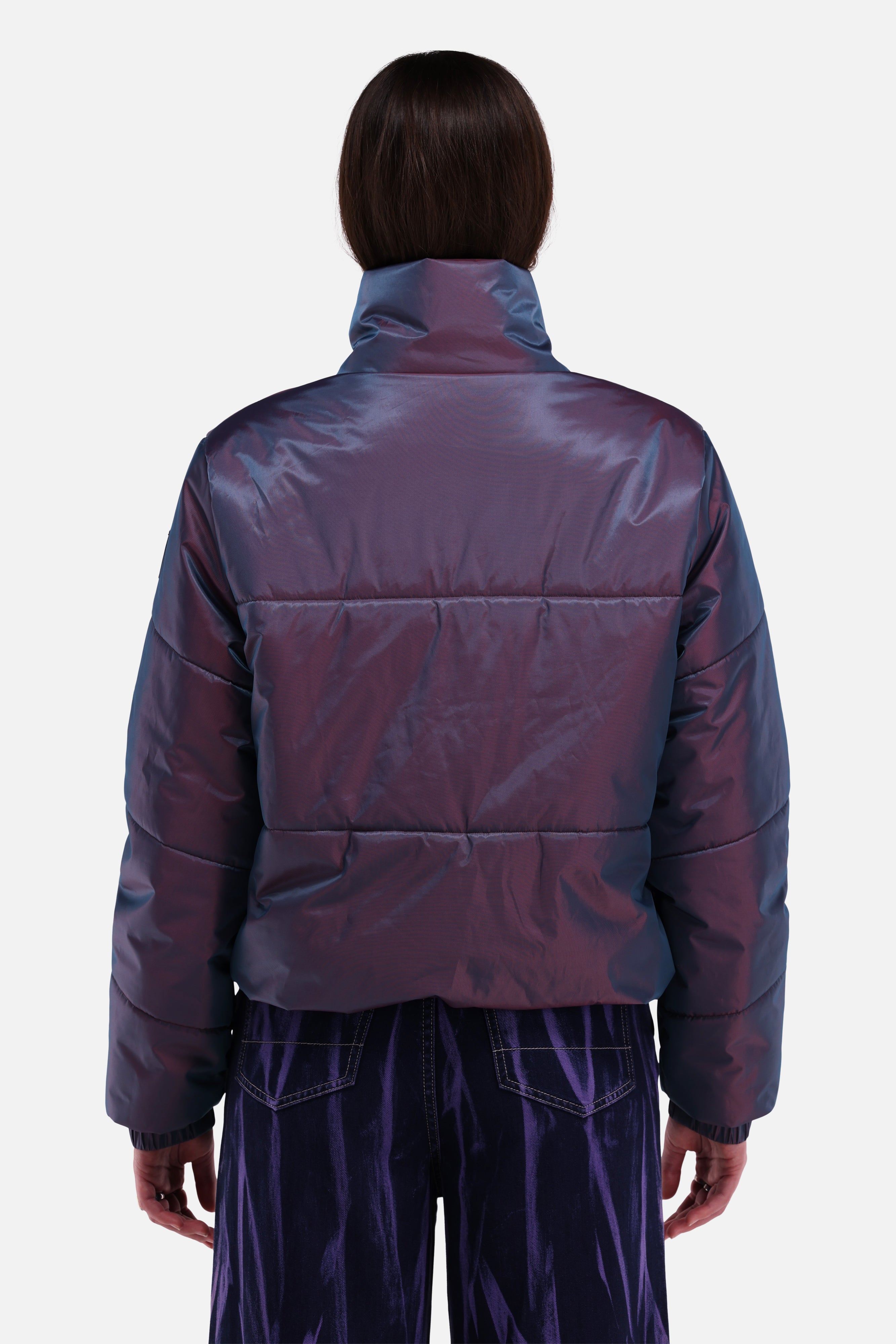IRIDESCENT PUFFER JACKET WOMEN - 4